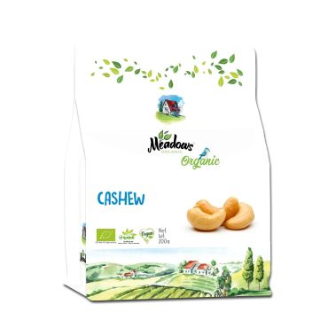 Meadows Organic Cashews, 200g